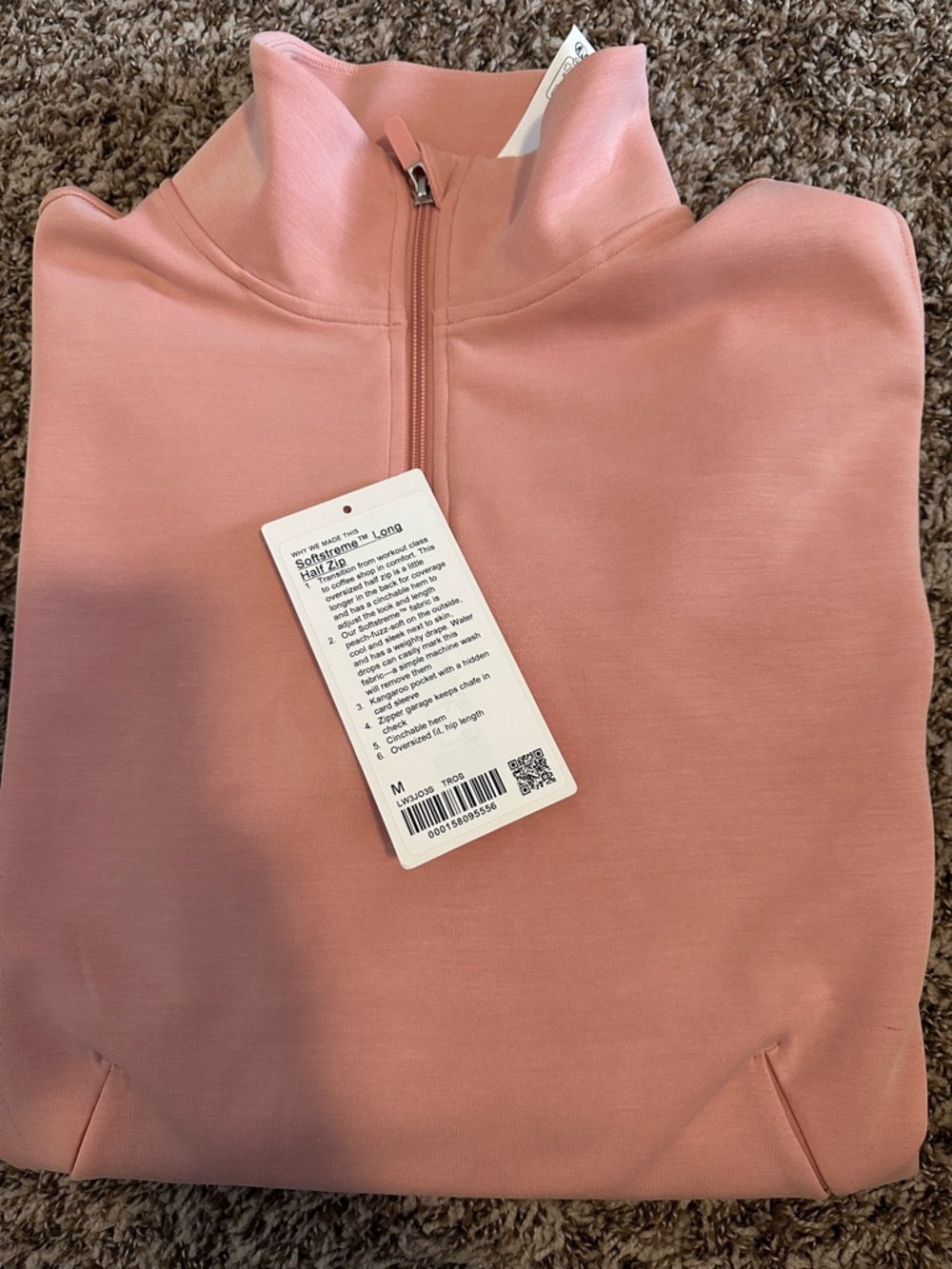 lululemon Softstreme Long Half Zip - Picture 6 of 8
